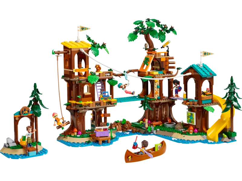 La casa sull’albero al campo avventure