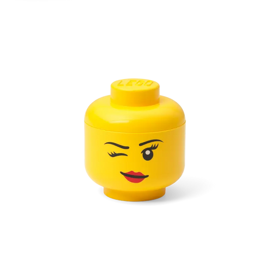 Testa contenitore LEGO® – Mini (ammiccante)