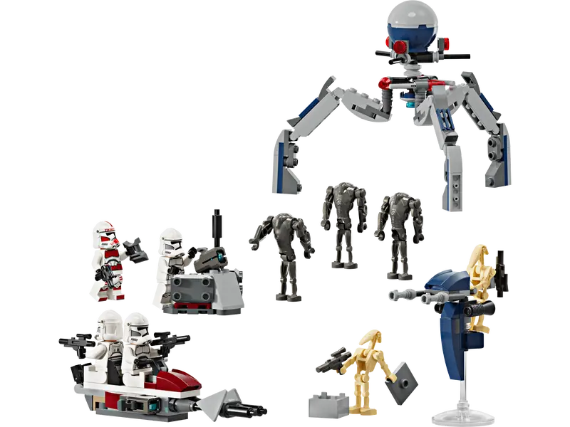 Battle PACK Clone Trooper™ e Battle Droid™
