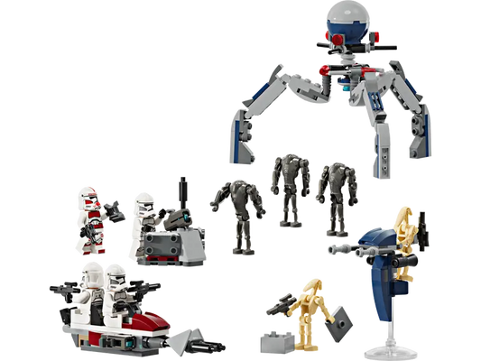 Battle PACK Clone Trooper™ e Battle Droid™
