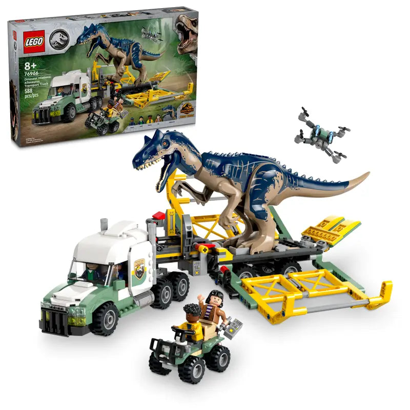 Missione dinosauro: camion di trasporto dell’allosauro